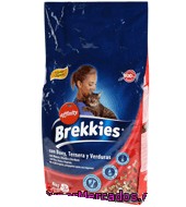 Comida Para Gatos De Buey Brekkies 4 Kg.