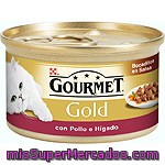 Comida Para Gatos Hígado Y Pollo Gourmet 85 Gr.