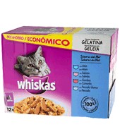 Comida Para Gatos Pescado Whiskas 12 Ud.