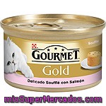 Comida Para Gatos Souffle Con Salmon Gourmet 85 Gr.