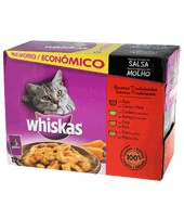 Comida Para Gatos Whiskas 12 Ud.