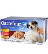 Comida Para Perro Carrefour Pack 6x150 Gr