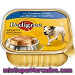 Comida Para Perro Cordero Y Pollo Pedigree 300 Gr.