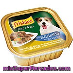 Comida Para Perro Mini Menu Con Pollo Y Pavo Friskies 150 Gr.