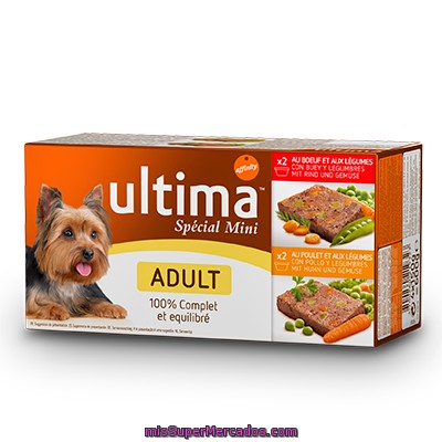 Comida Para Perro Ultima Pack 4x150 Gr
