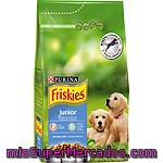 Comida Para Perros Junior Con Leche Y Pollo Friskies 3 Kg.