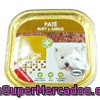 Comida Perro Razas Pequeñas Senior Pate Buey Arroz, Bobby, Tarrina 150 G