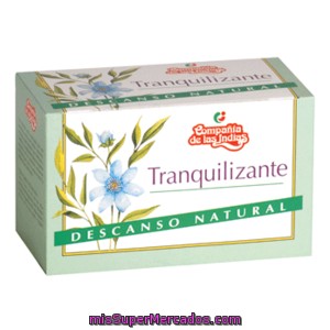 Compañia De Las Indias Infusion Tranquilizante Estuche 20 Uds