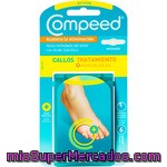 Compeed Callos Activos Medianos Apósitos Que Ayudan A Eliminar Los Callos Y A Aliviar El Dolor Caja 6 Unidades