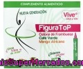 Complemento Alimenticio Con Cetona De Frambuesa, Café Verde Y Mango Africano, Vive Plus Salud Y Vida 12 Dósis