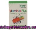 Complemento Alimenticio Con Vitaminas Y Minerales Vive Plus 50 Cápsulas