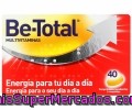 Complemento Alimenticio Multivitamínico Con Vitamina B6, B12 Y ácido Fólico, Be Total 40 Comprimidos