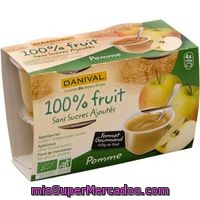 Compota De Manzana Danival, Pack 440 G