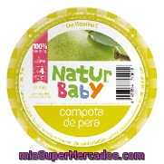 Compota De Pera Natur Baby 130 G.