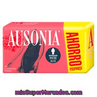 Compresa Absorcion Noche Super Ultra Plegada Alas, Ausonia, Paquete 16 U