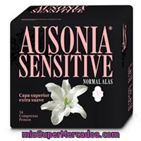 Compresa
            Ausonia Alas Sensitive Norm 14 Uni