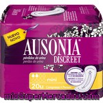 Compresa Discreet Mini Ausonia, 20 Unidades