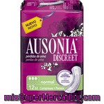 Compresa Para Pérdidas De Orina Normal Ausonia Discreet 12 Unidades