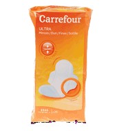 Compresa Ultra Con Alas Normal Carrefour 28 Ud.