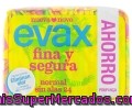 Compresas Normales Evax Fina Y Segura 24 Unidades