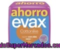 Compresas Super Con Alas, Eliminan El Olor Evax Cottonlike 48 Unidades