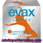 Compresas Super Con Alas Evax Liberty 11 Ud.