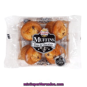 Condan Muffins Con Pepitas De Chocolate Bolsa 300 Gr