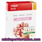 Cono De Fresa Eroski Basic, Pack 4x120 Ml