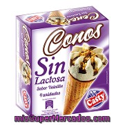 Conos De Helado De Vainilla Sin Lactosa Casty 4 Ud.