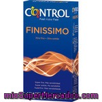 Control Preservativos Adapta Finissimo Super Fino Y Más Sensibilidad Caja 12 Unidades