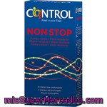 Control Preservativos Adapta Non Stop Puntos Y Estrías + Efecto Retardante Caja 12 Unidades