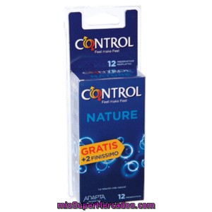 Control Preservativos Nature Caja 12 Unidades