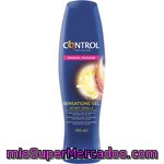 Control Sensations Gel Secret Vainilla Lubricante Y Gel De Masaje Con Efecto Calor Frasco 150 Ml