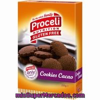 Cookies De Cacao Proceli, Bandeja 225 G