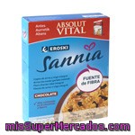 Copos Integrales Chocolate Eroski Sannia, Caja 300 G
