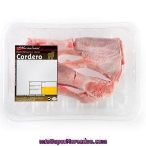 Cordero Garreta Fresco, Martinez Loriente, Bandeja 2 U - 550 G Aprox(peso Aproximado De La Unidad 550 Gr)