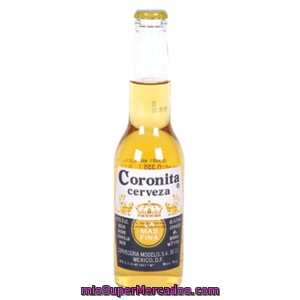 Coronita Cerveza Rubia Mejicana Botella 35 Cl