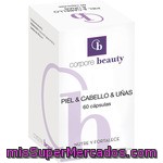 Corpore Beauty Piel Cabello Y Uñas Nutre Y Fortalece 60 Cápsulas Caja 76 G