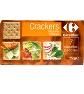 Crackers Integrales Carrefour 250 G.