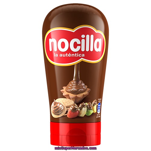 Crema Al Cacao Con Avellanas Nocilla Boca Abajo 350 Gramos