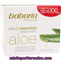 Crema Aloe Vera Color Babaria, Tarro 50 Ml