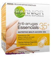 Crema Anti-arrugas Essencials 35+ Garnier-skin Naturals 50 Ml.