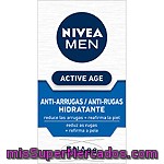 Crema Antiarrugas Nivea Dnage For Men, Tarro 50 Ml