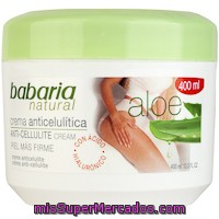 Crema Anticelulítica Babaria, Tarro 200+200 Ml