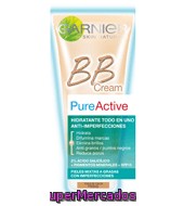Crema Bb Cream Toque De Color Medio Pure Active Garnier-skin Naturals 30 Ml.