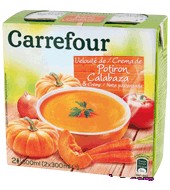 Crema Calabaza Carrefour Pack 2x300 Ml.