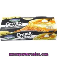 Crema Catalana Goshua, Pack 2x100 G