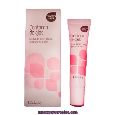 Crema Contorno Ojos, Deliplus, Tubo 15 Cc