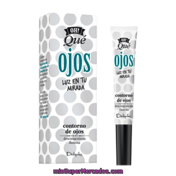 Crema Contorno Ojos Descongestiona E Ilumina Al Instante (oh¡ Que Ojos), Deliplus, Tubo 10 Cc