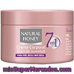 Crema Corporal 7 Beneficios Natural Honey, Tarro 250 Ml